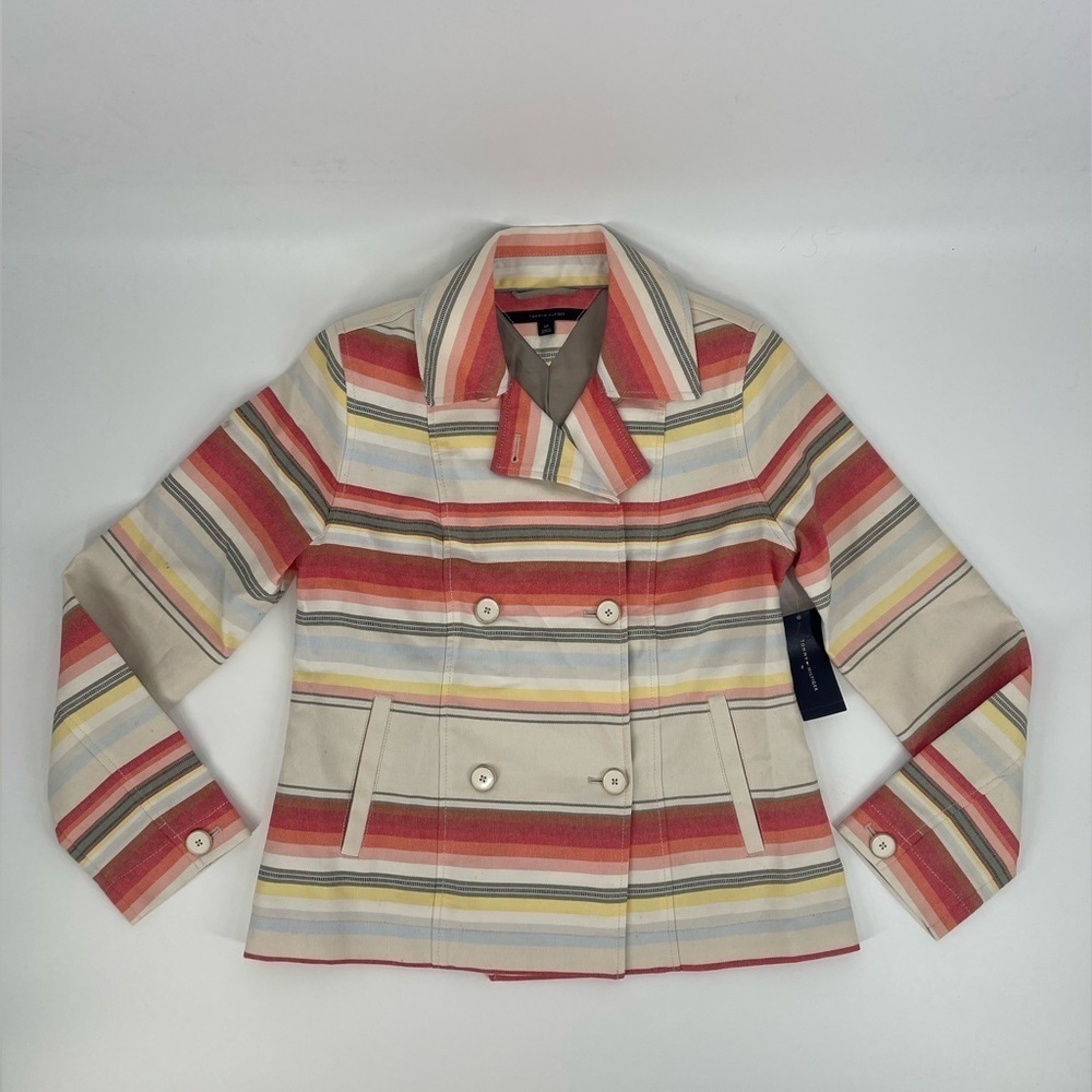 Tommy Hilfiger striped Jacket (B41#7) - Picture 3 of 8